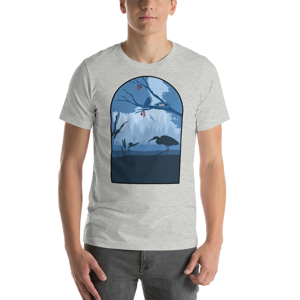 Wingspan Minimalist Board Game unisex t-shirt