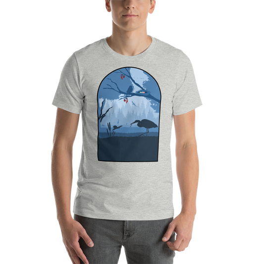 Wingspan Minimalist Board Game unisex t-shirt