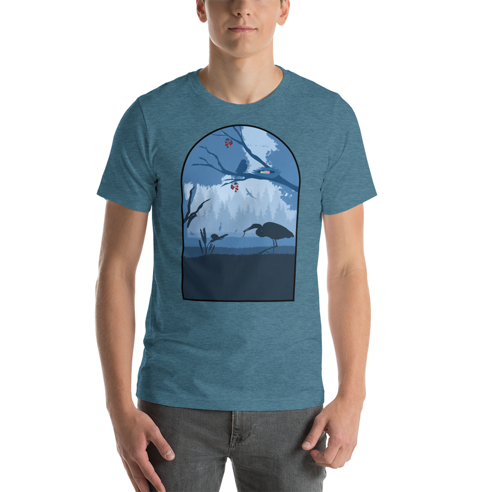 Wingspan Minimalist Board Game unisex t-shirt