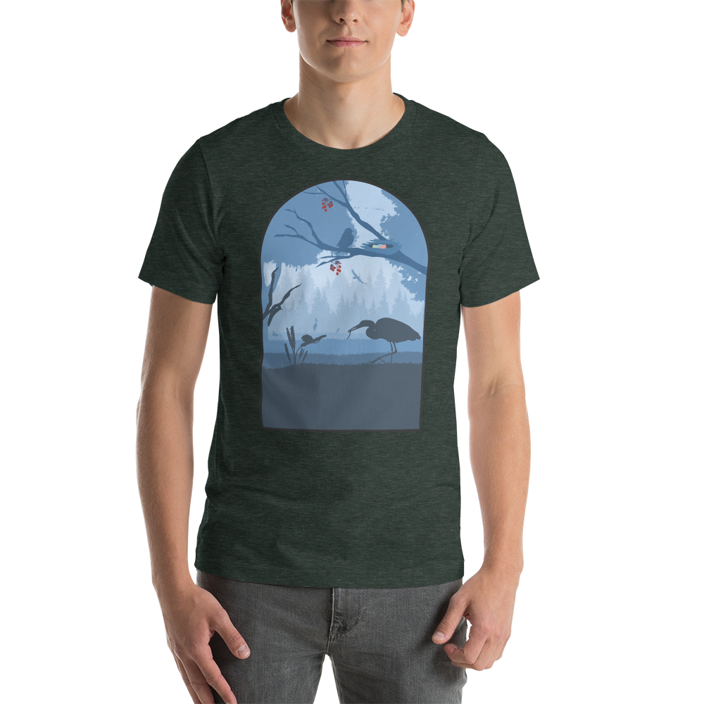Wingspan Minimalist Board Game unisex t-shirt