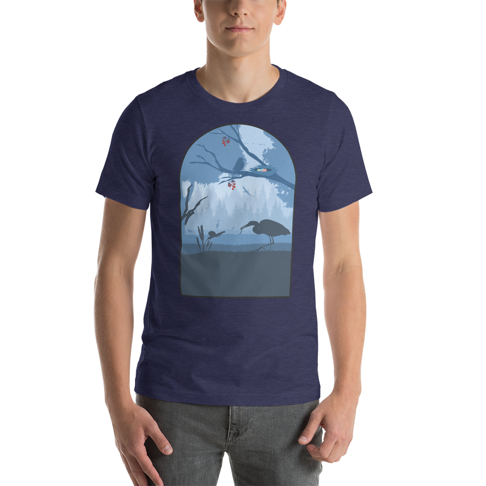 Wingspan Minimalist Board Game unisex t-shirt