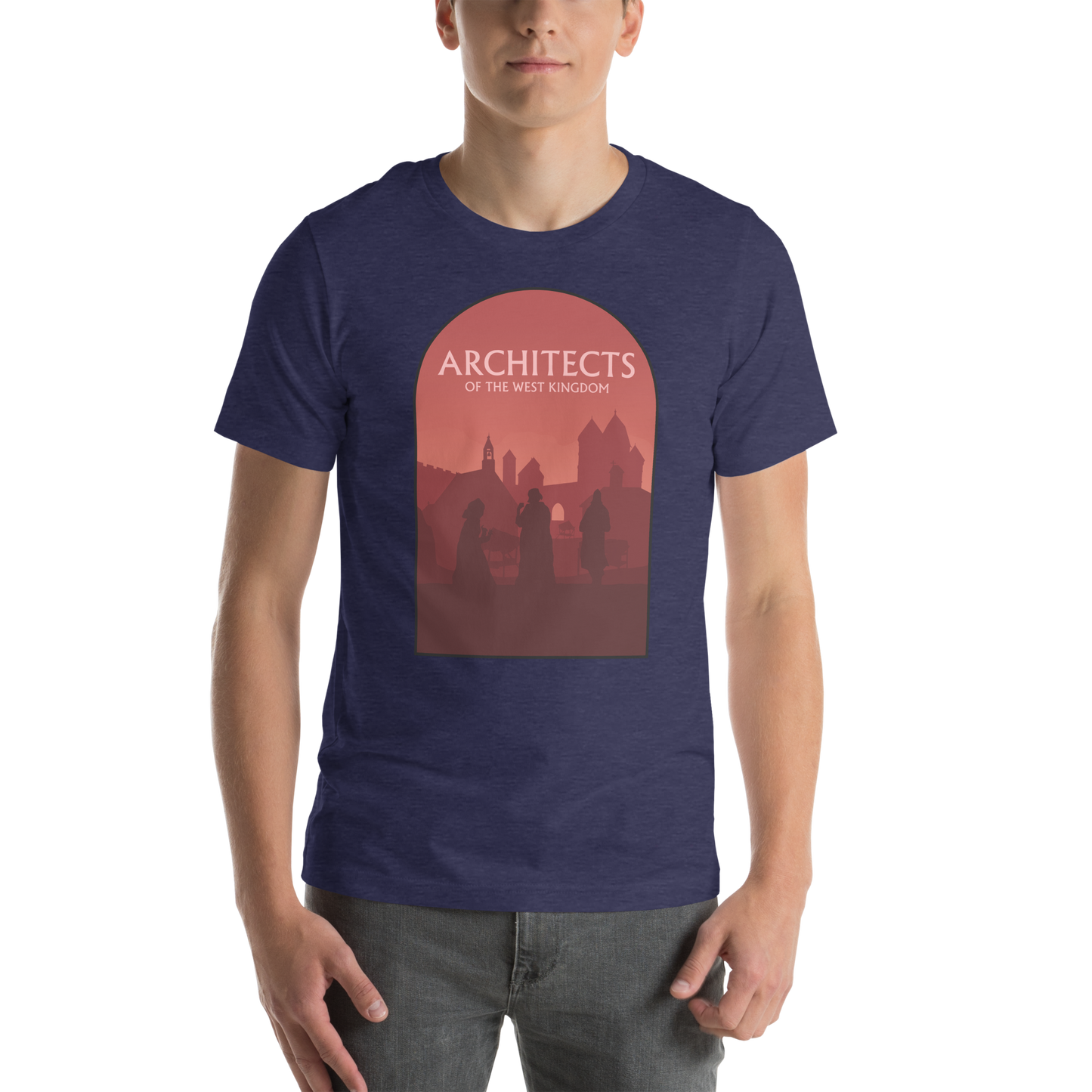 Architects of the West Kingdom Minimalist Board Game Unisex T-Shirt