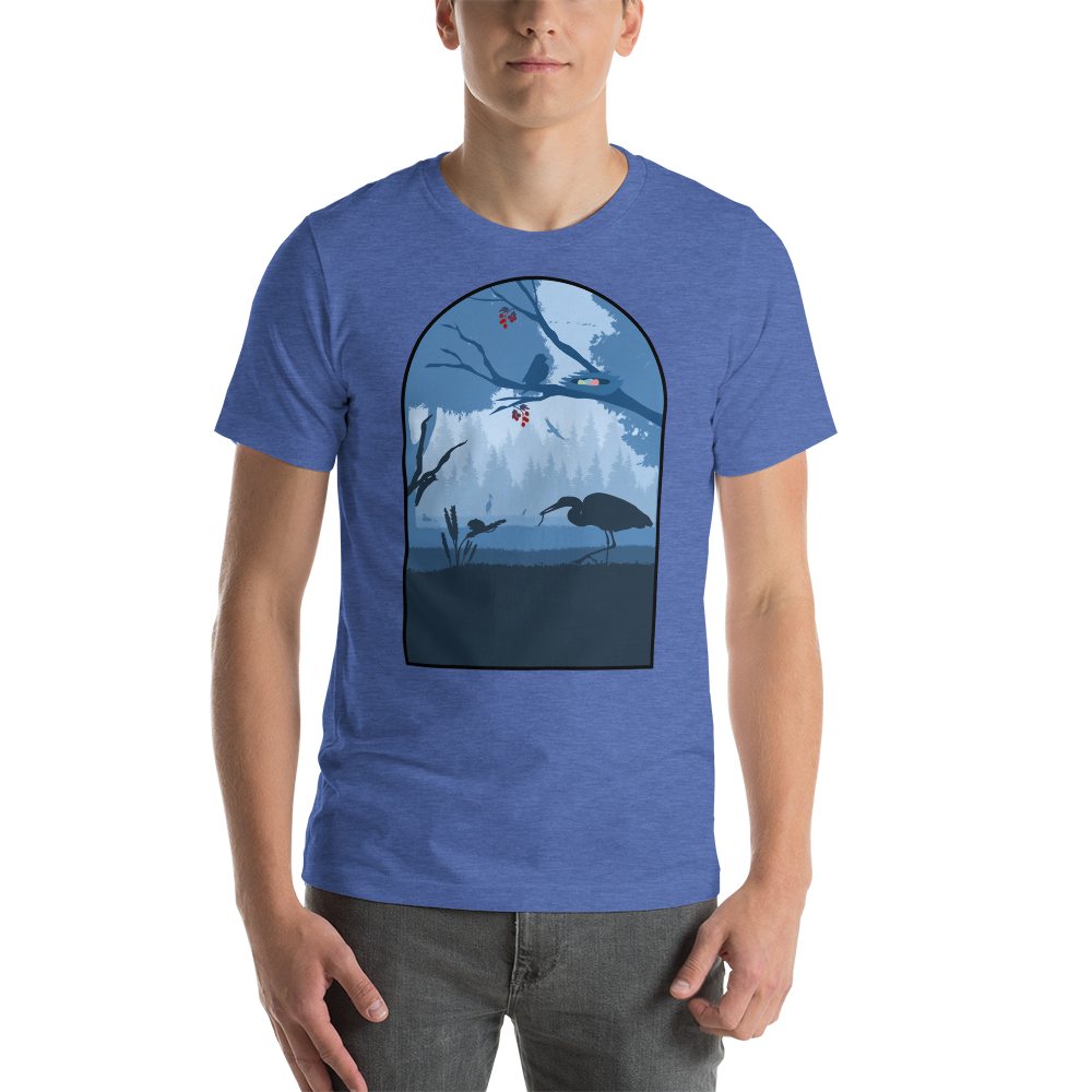 Wingspan Minimalist Board Game unisex t-shirt