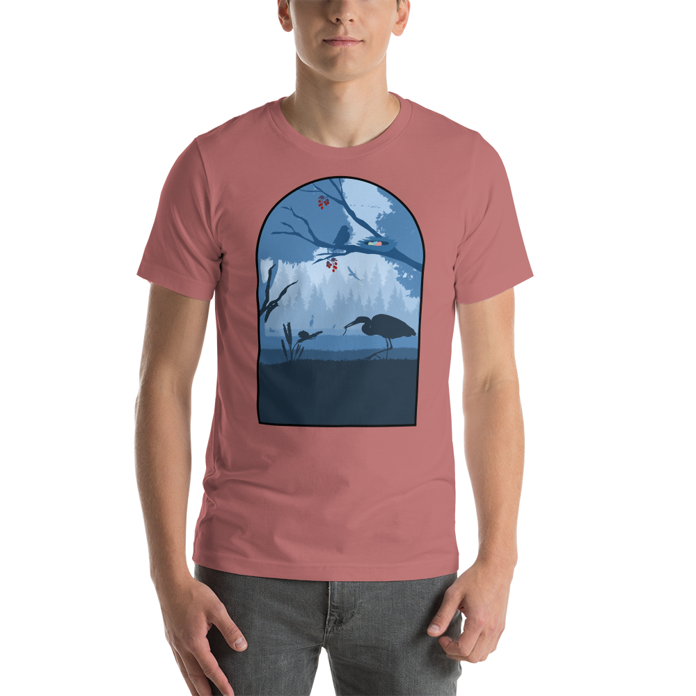 Wingspan Minimalist Board Game unisex t-shirt