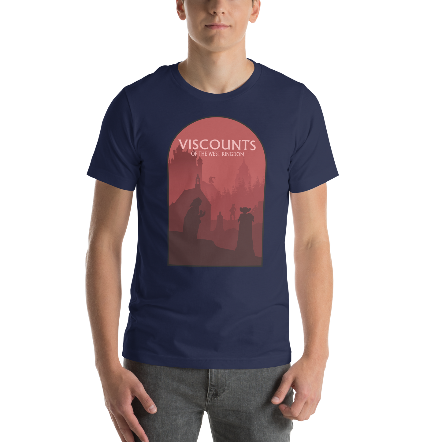 Viscounts of the West Kingdom Minimalist Board Game Unisex T-Shirt