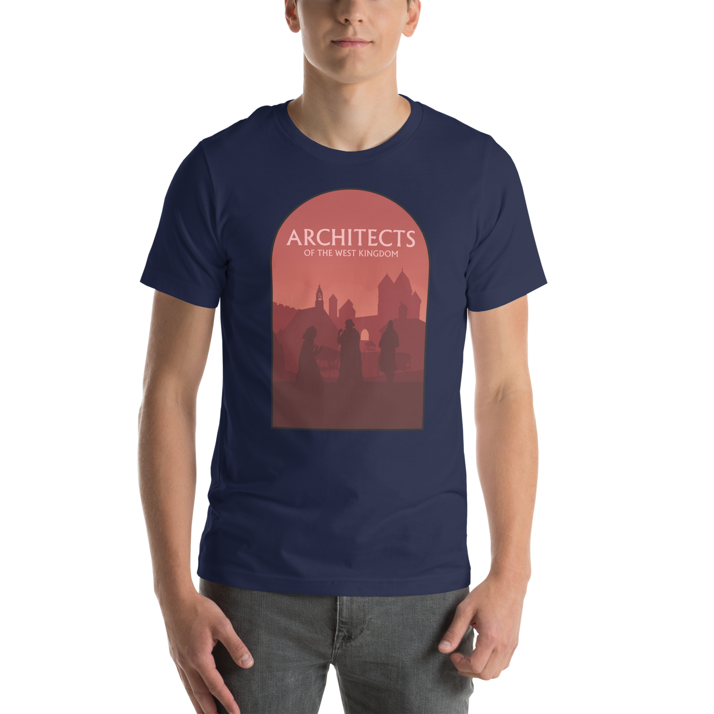 Architects of the West Kingdom Minimalist Board Game Unisex T-Shirt