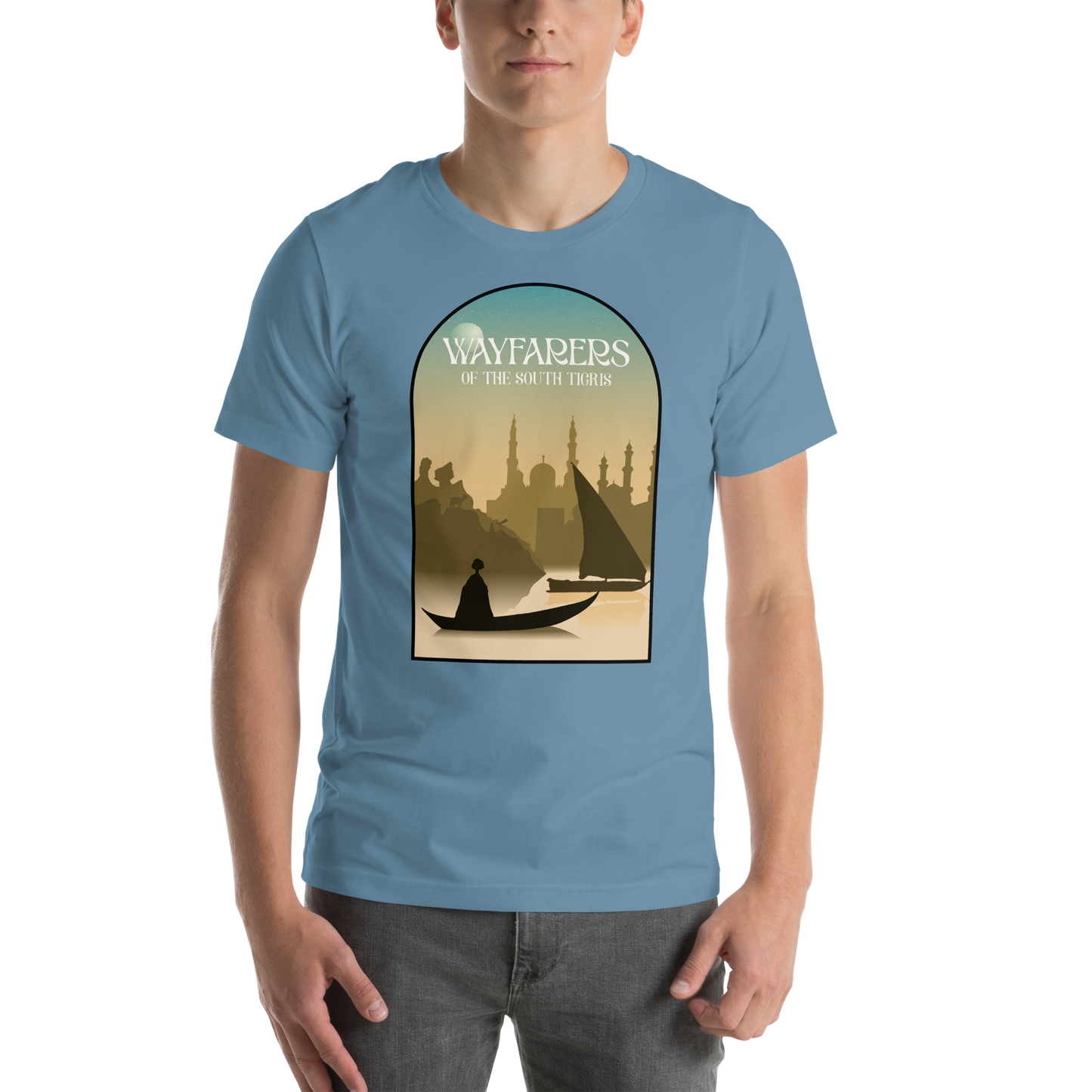 Wayfarers of the South Tigris Minimalist Board Game Unisex T-Shirt