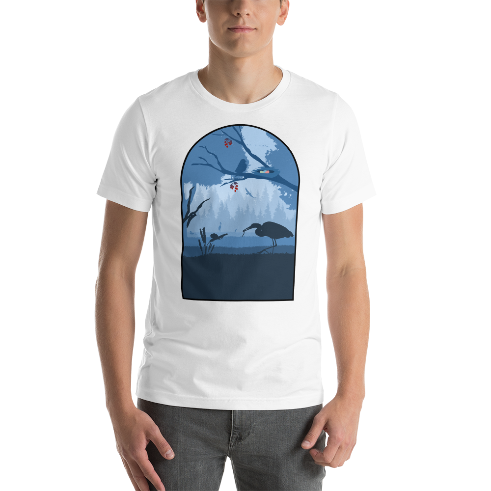 Wingspan Minimalist Board Game unisex t-shirt