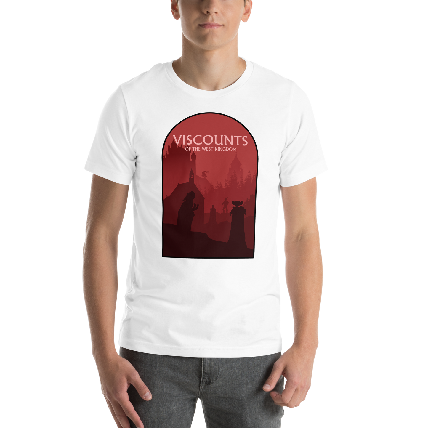 Viscounts of the West Kingdom Minimalist Board Game Unisex T-Shirt