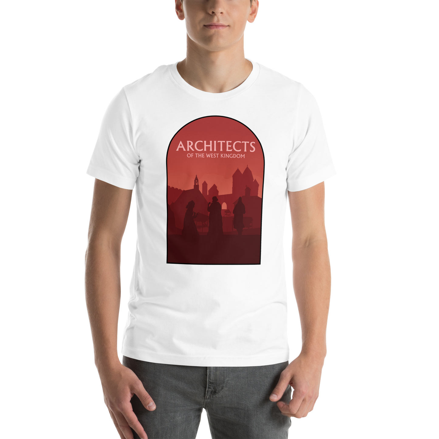 Architects of the West Kingdom Minimalist Board Game Unisex T-Shirt