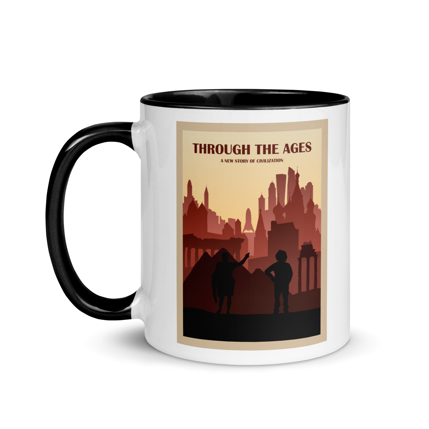 Through The Ages: A New Story of Civilization Minimalist Board Game Mug