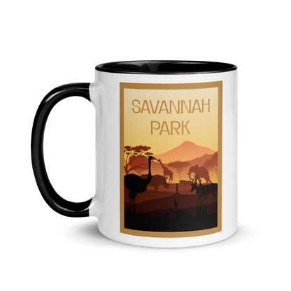 Savannah Park Minimalist Board Game Mug