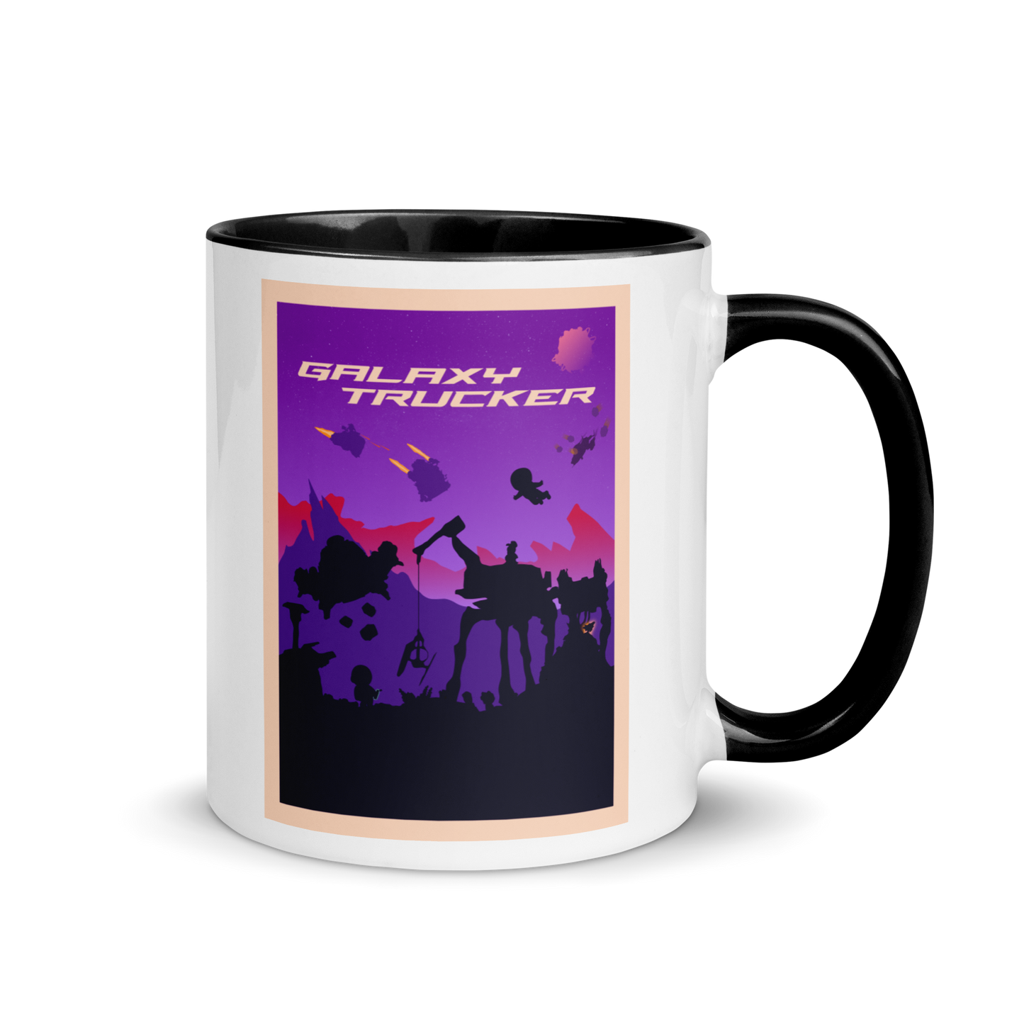 Galaxy Trucker (Twilight) Minimalist Board Game Mug