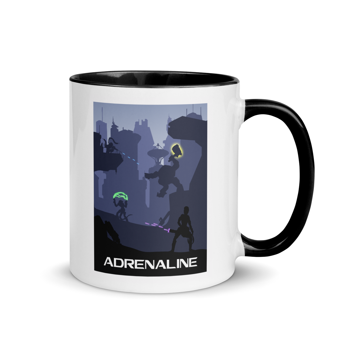 Adrenaline Minimalist Board Game Mug