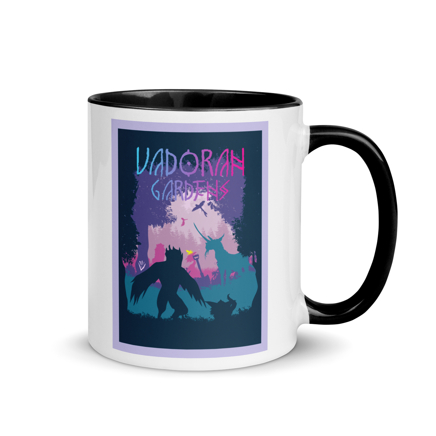 Vadoran Gardens Minimalist Board Game Mug