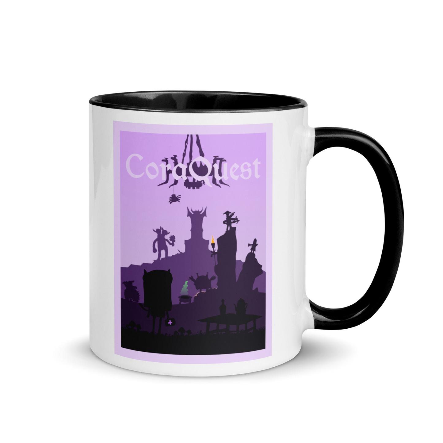 CoraQuest Minimalist Board Game Mug