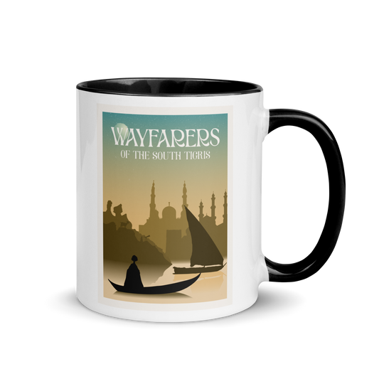 Wayfarers of the South Tigris Minimalist Board Game Mug