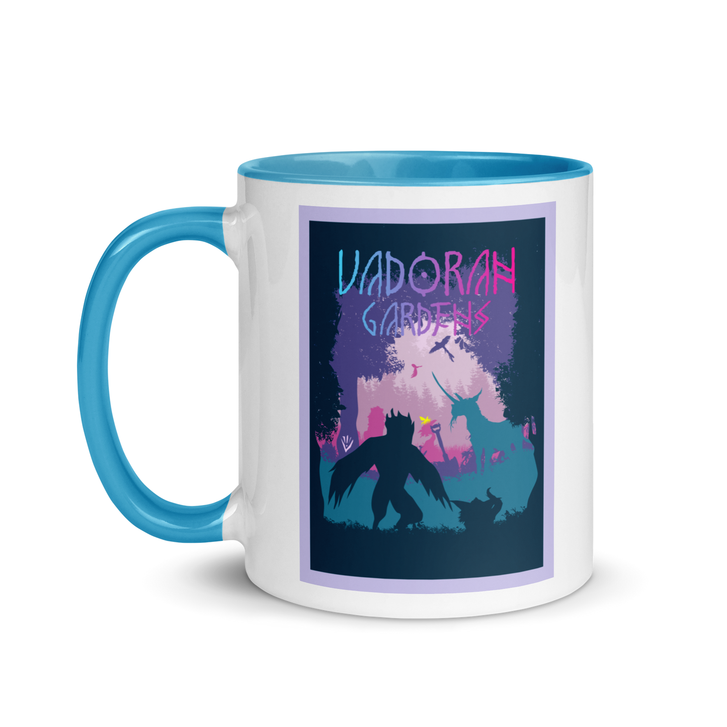 Vadoran Gardens Minimalist Board Game Mug