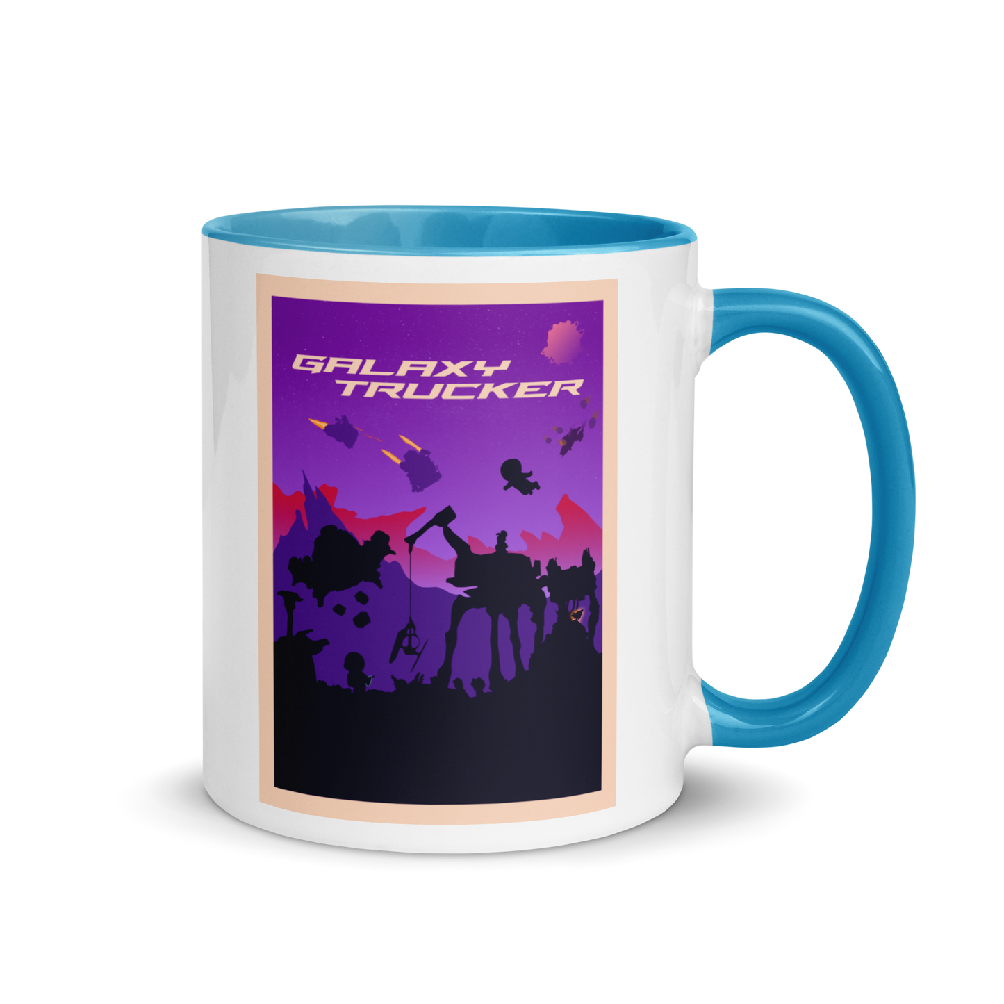 Galaxy Trucker (Twilight) Minimalist Board Game Mug