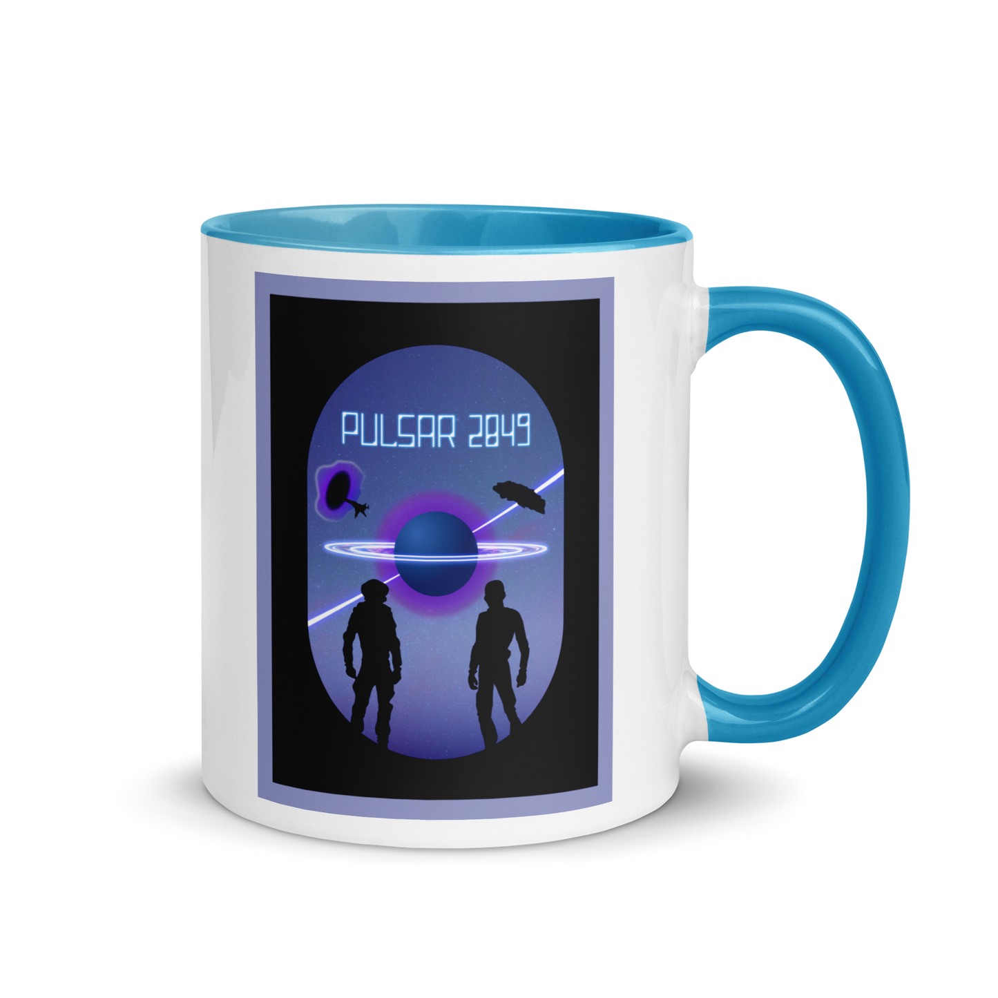 Pulsar 2849 Minimalist Board Game Mug