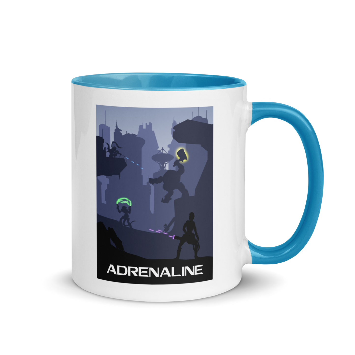 Adrenaline Minimalist Board Game Mug
