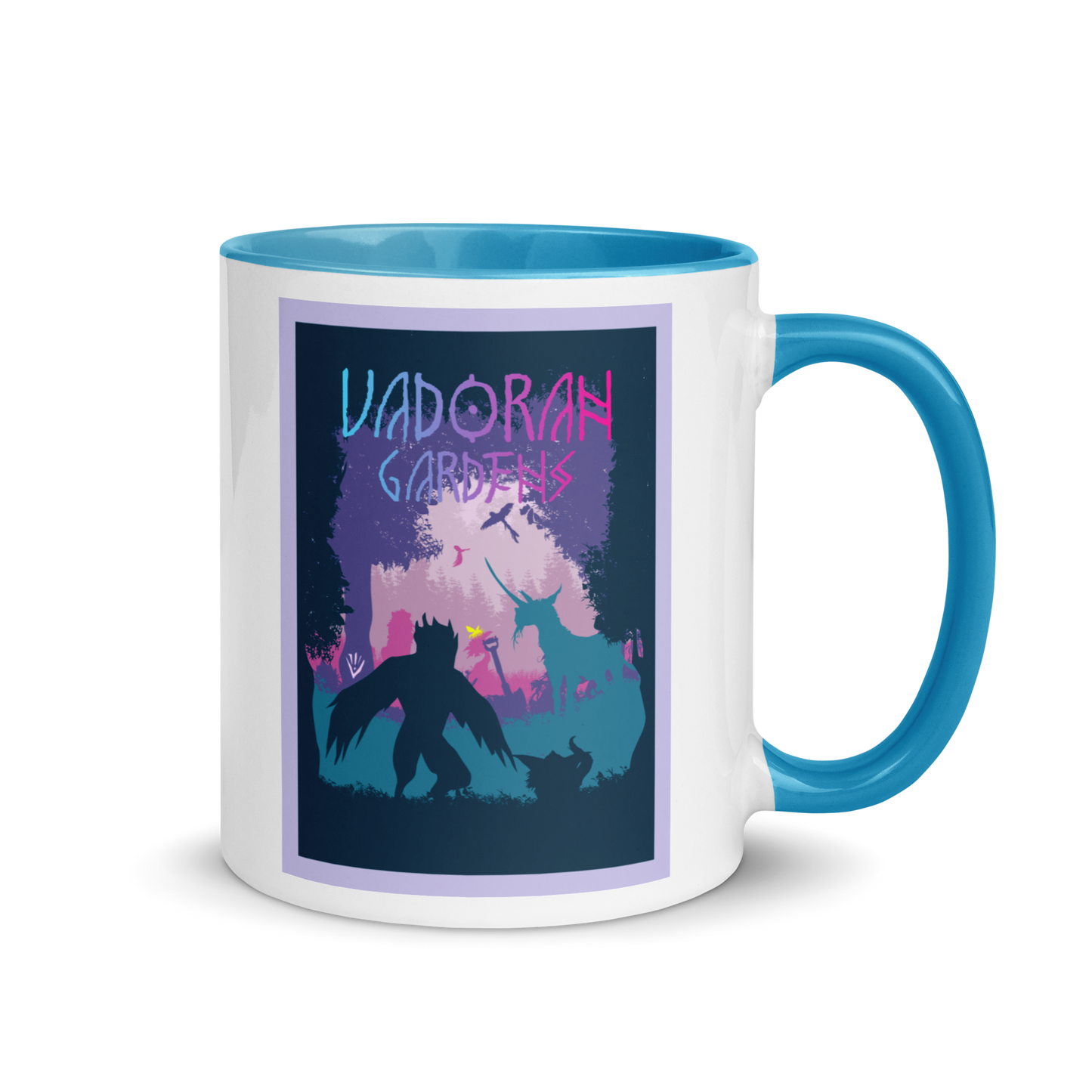 Vadoran Gardens Minimalist Board Game Mug