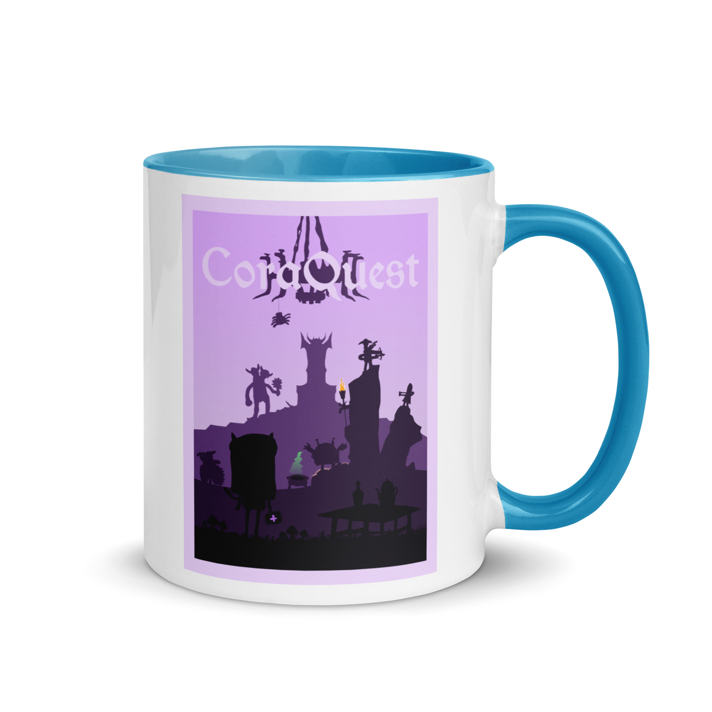 CoraQuest Minimalist Board Game Mug