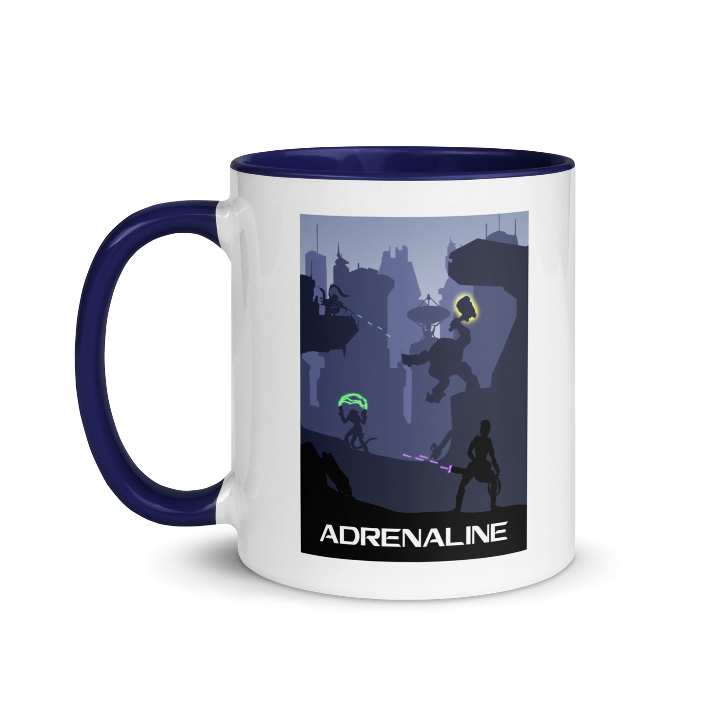 Adrenaline Minimalist Board Game Mug