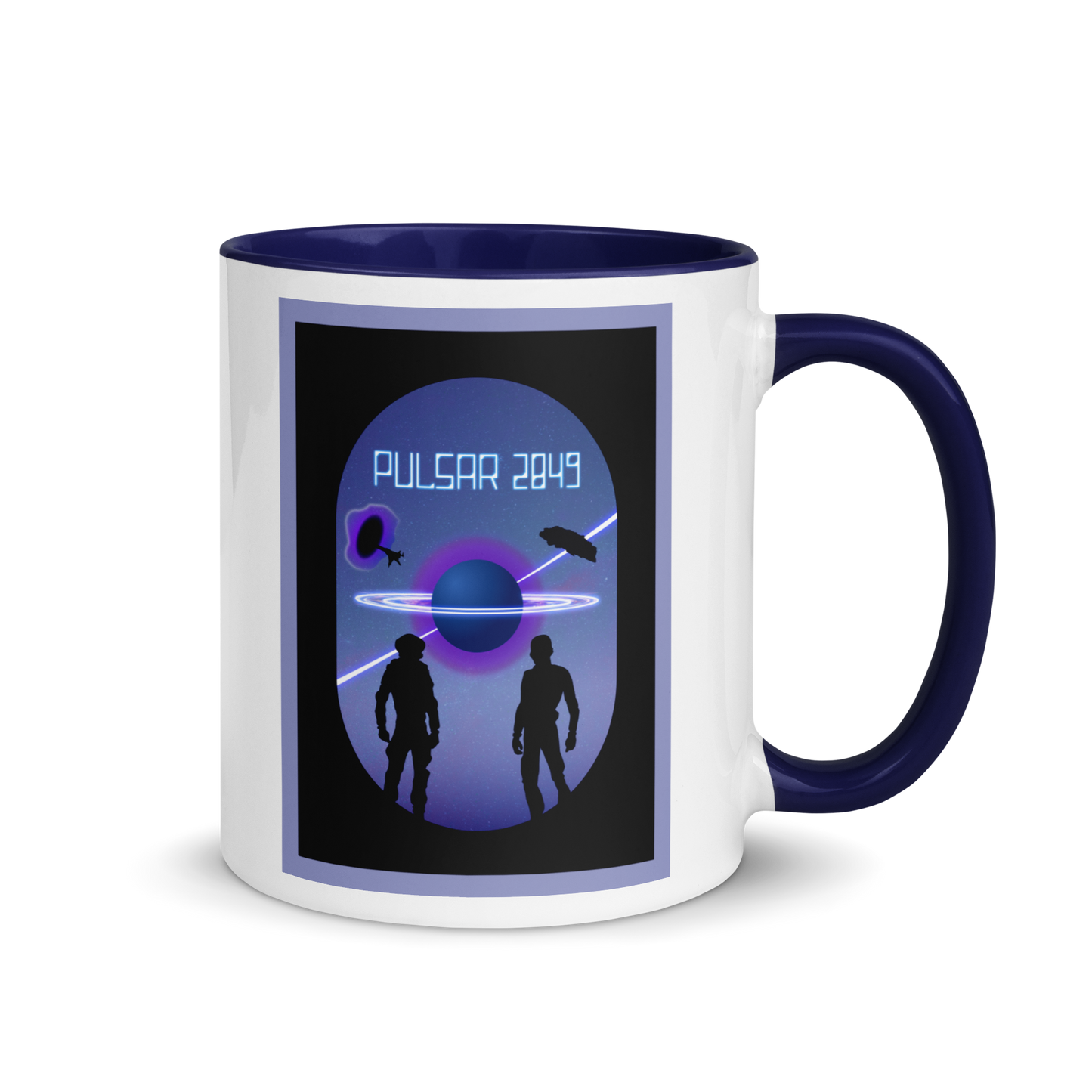 Pulsar 2849 Minimalist Board Game Mug