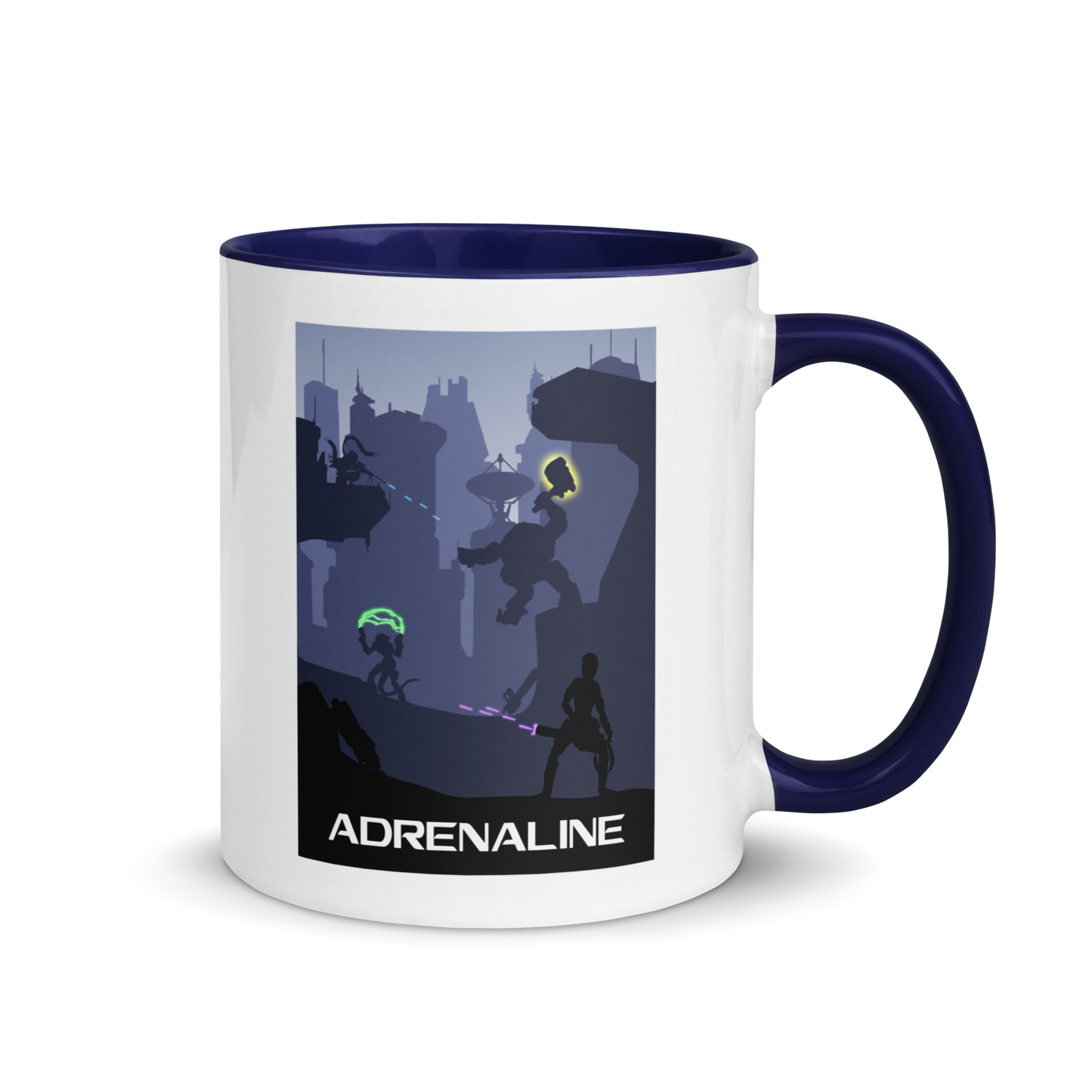 Adrenaline Minimalist Board Game Mug