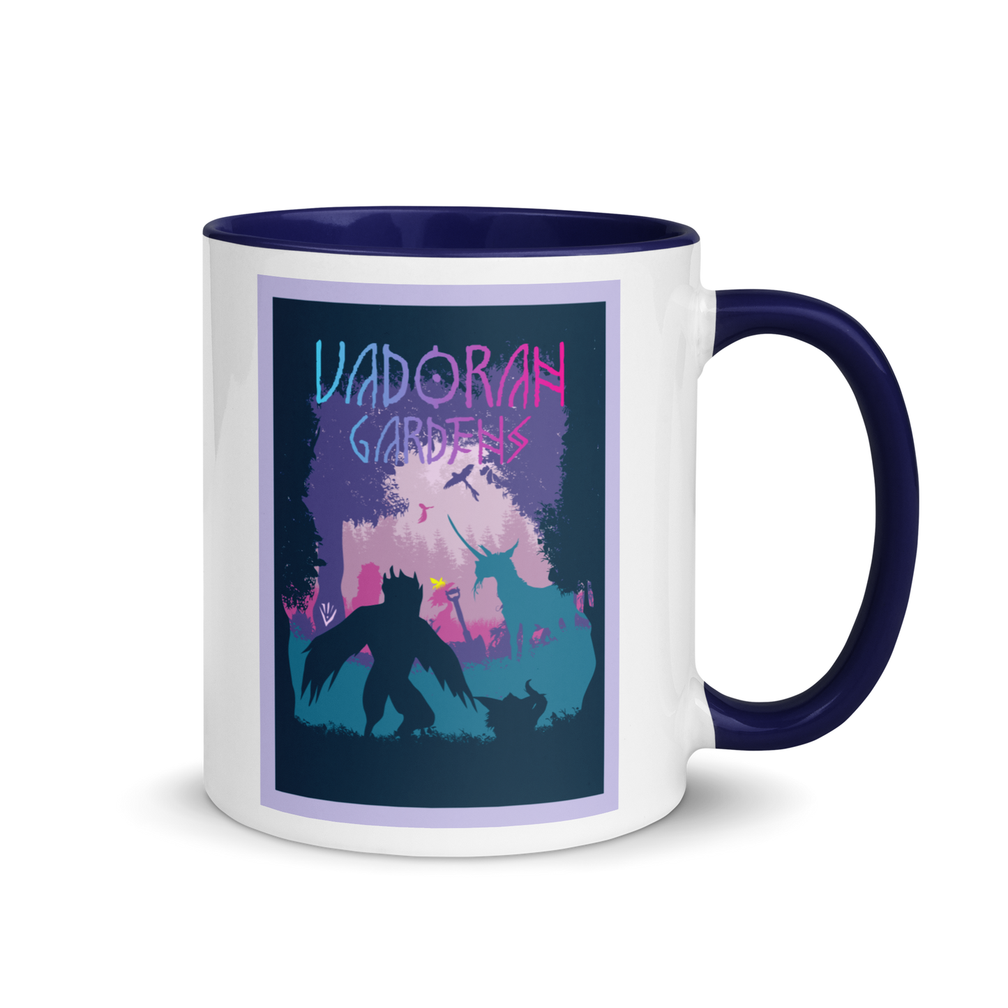 Vadoran Gardens Minimalist Board Game Mug