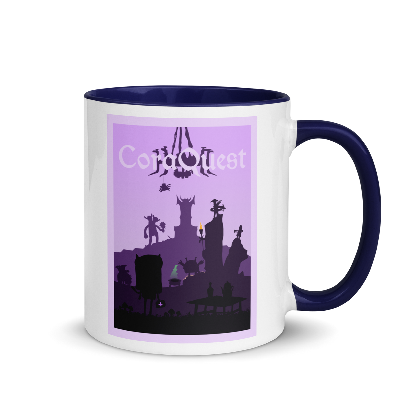 CoraQuest Minimalist Board Game Mug