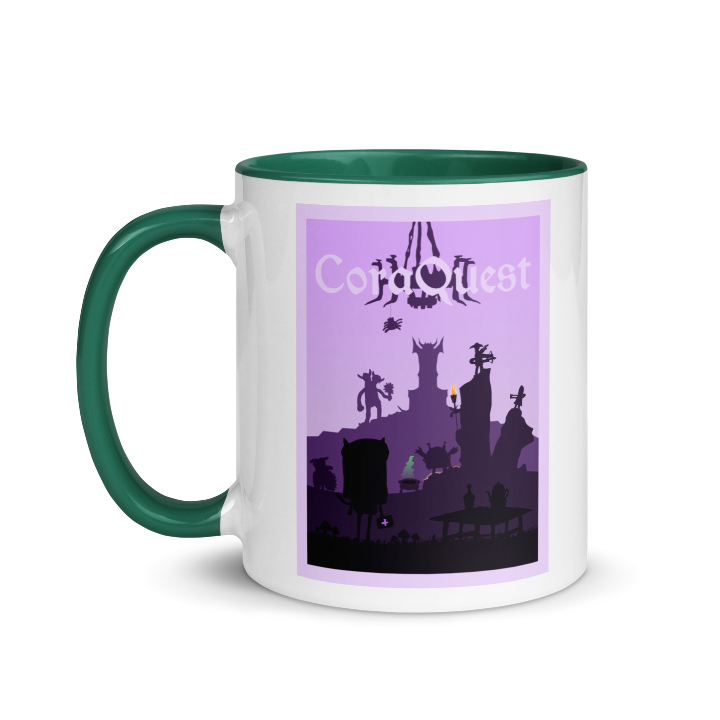 CoraQuest Minimalist Board Game Mug