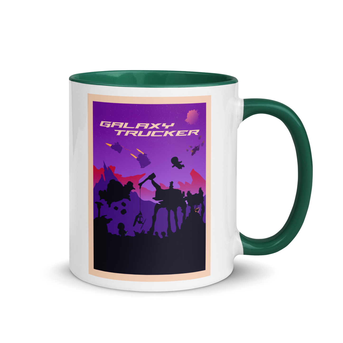 Galaxy Trucker (Twilight) Minimalist Board Game Mug