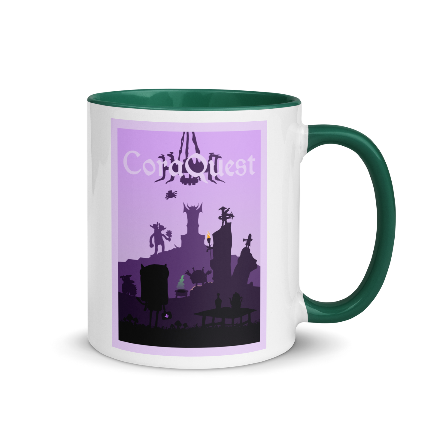 CoraQuest Minimalist Board Game Mug