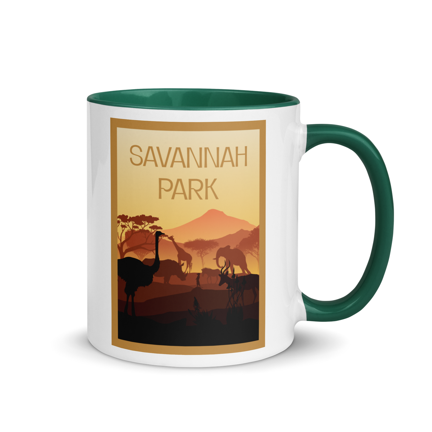 Savannah Park Minimalist Board Game Mug