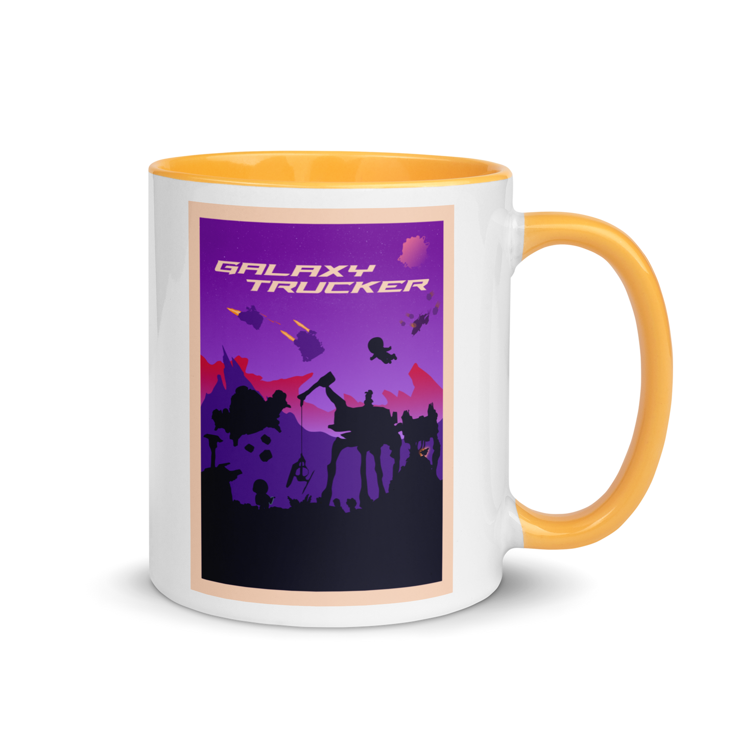 Galaxy Trucker (Twilight) Minimalist Board Game Mug
