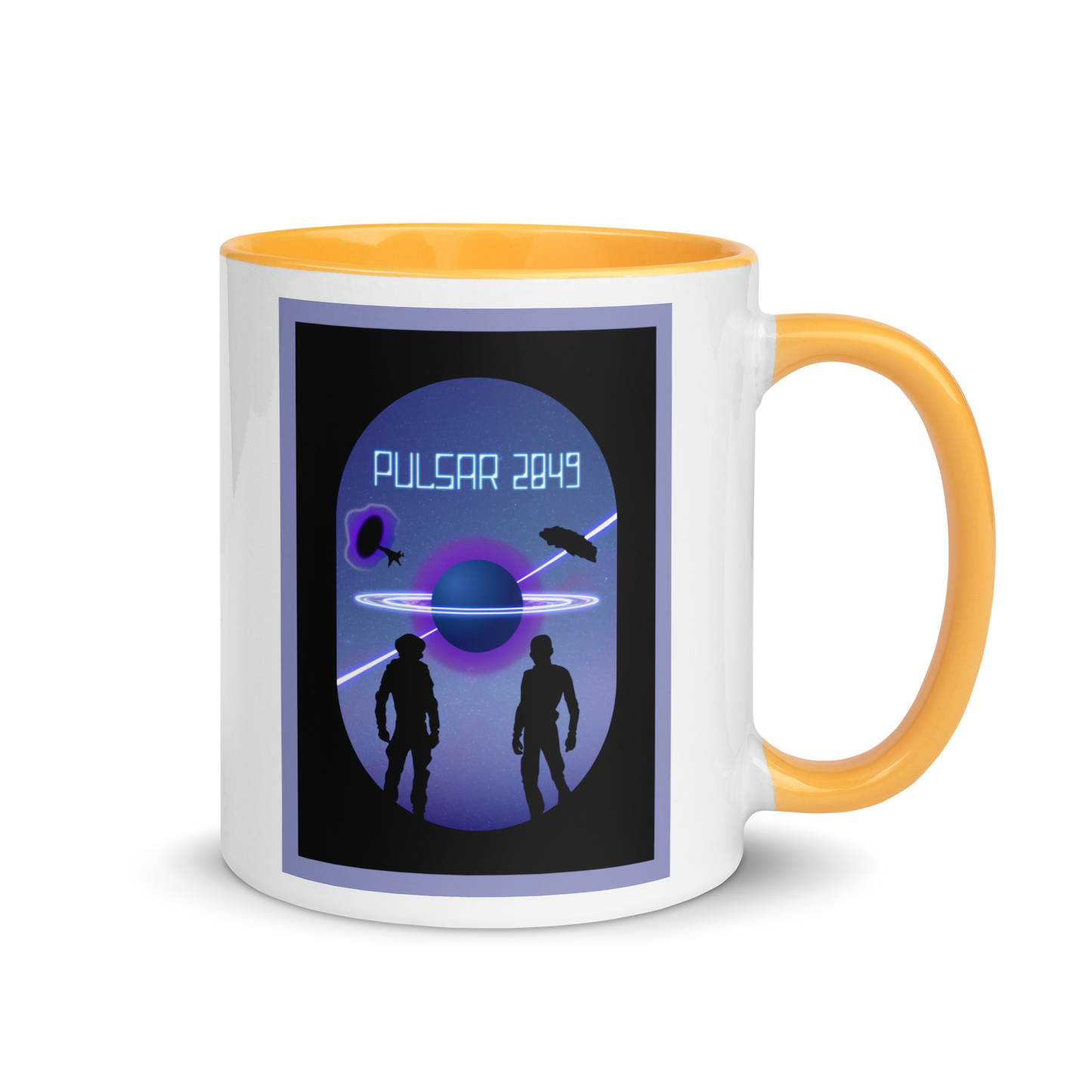 Pulsar 2849 Minimalist Board Game Mug