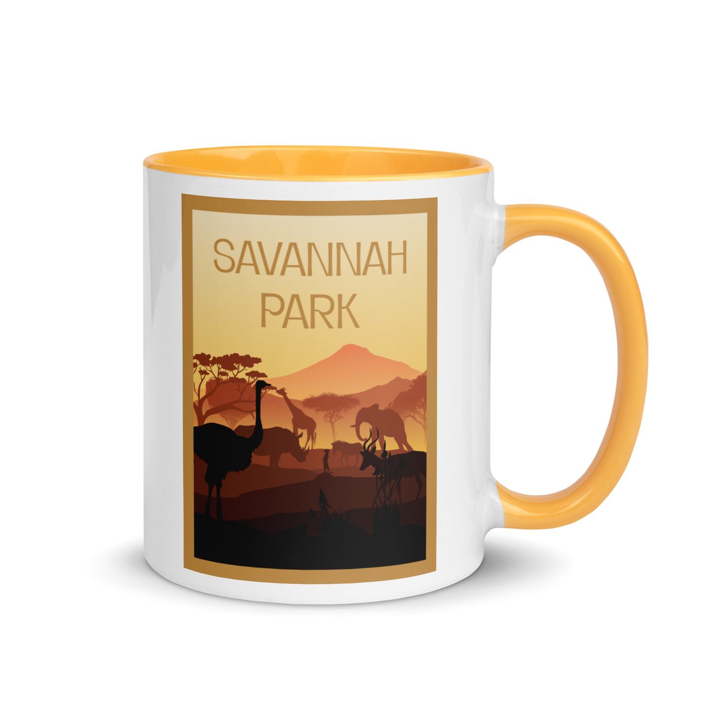 Savannah Park Minimalist Board Game Mug