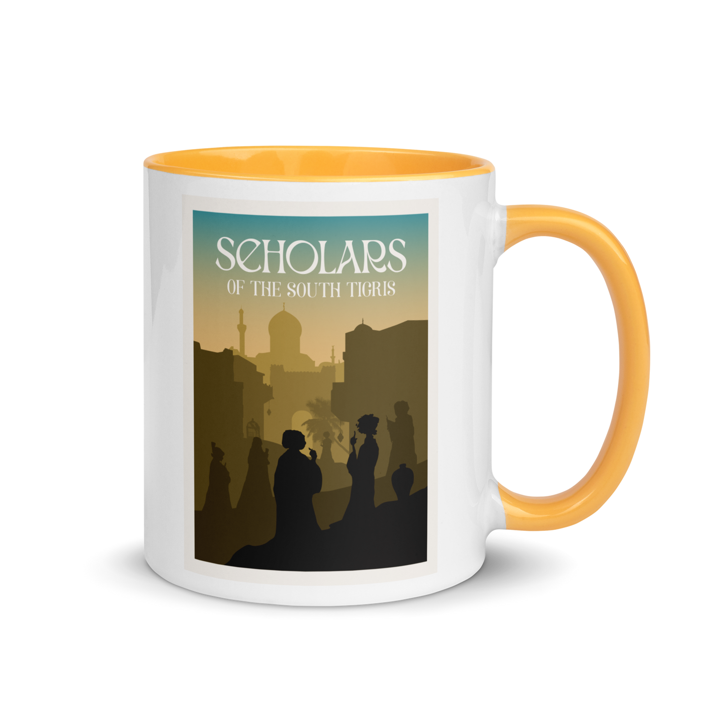 Scholars of the South Tigris Minimalist Board Game Mug