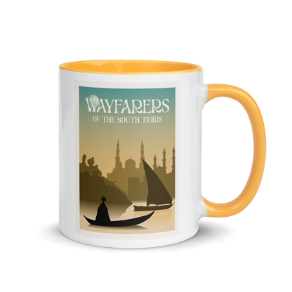 Wayfarers of the South Tigris Minimalist Board Game Mug