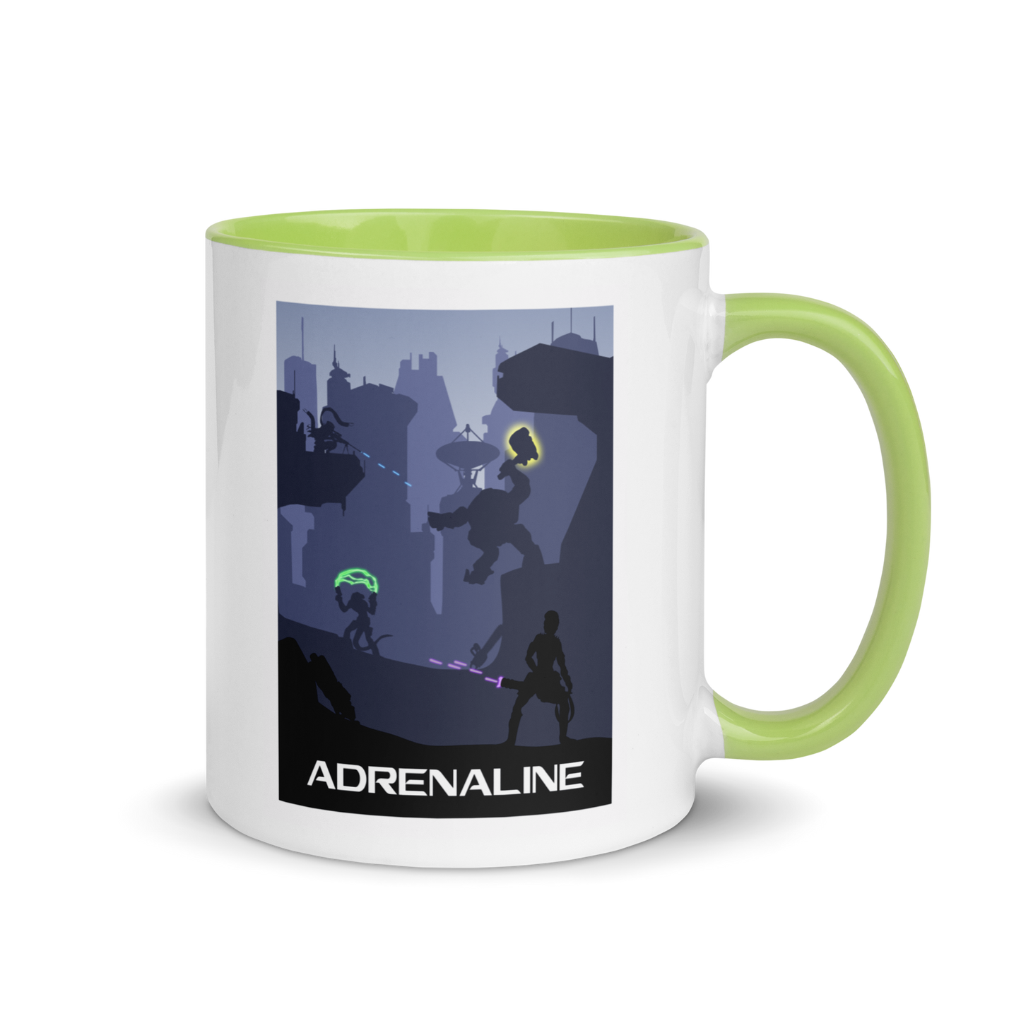 Adrenaline Minimalist Board Game Mug