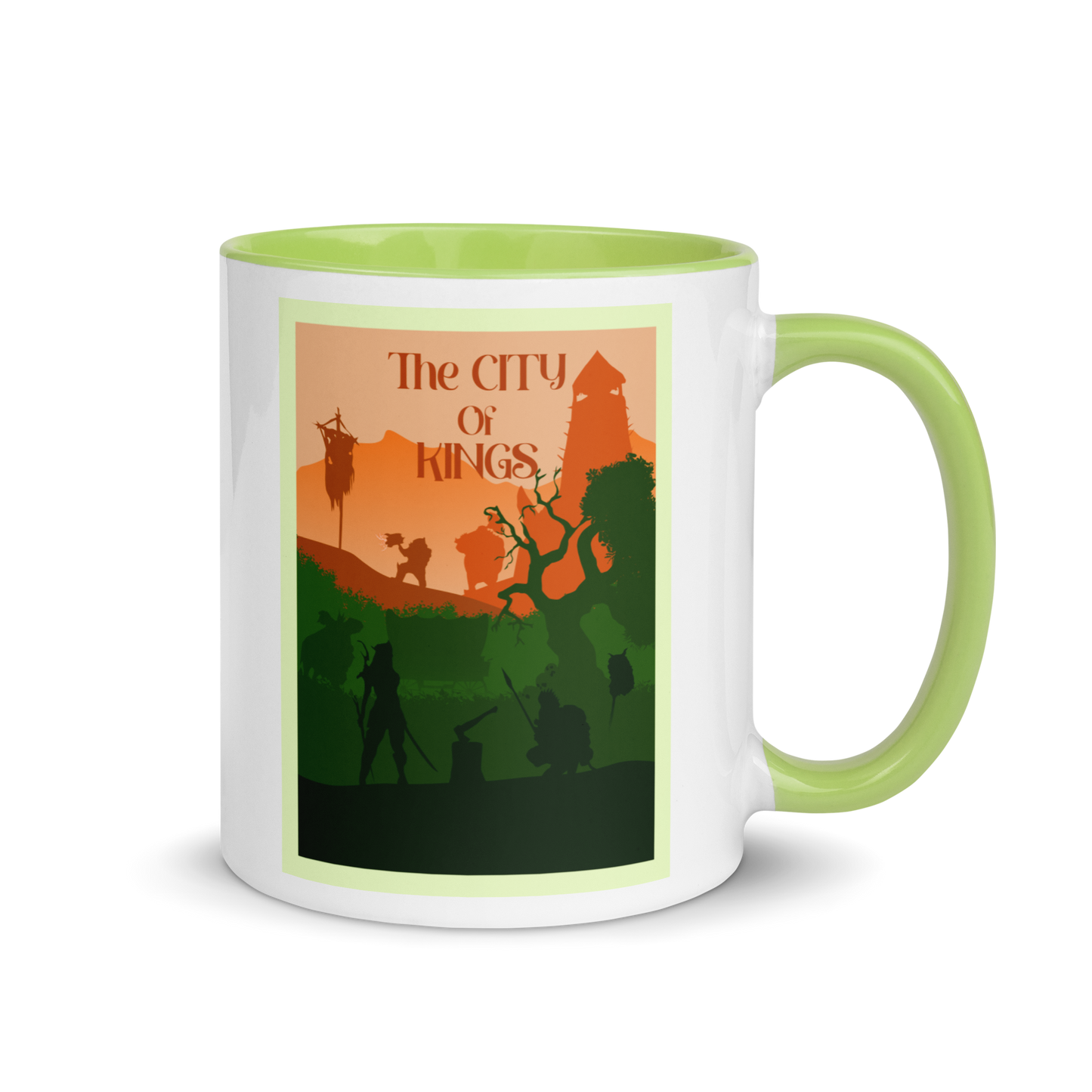 The City of Kings Minimalist Board Game Mug