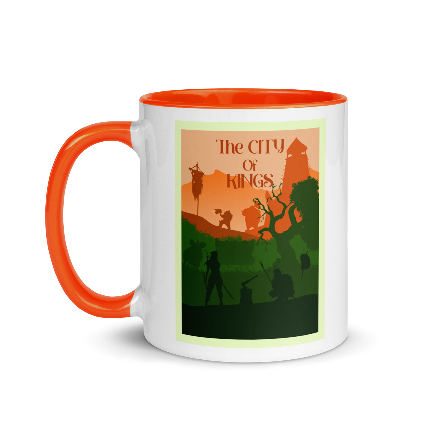 The City of Kings Minimalist Board Game Mug