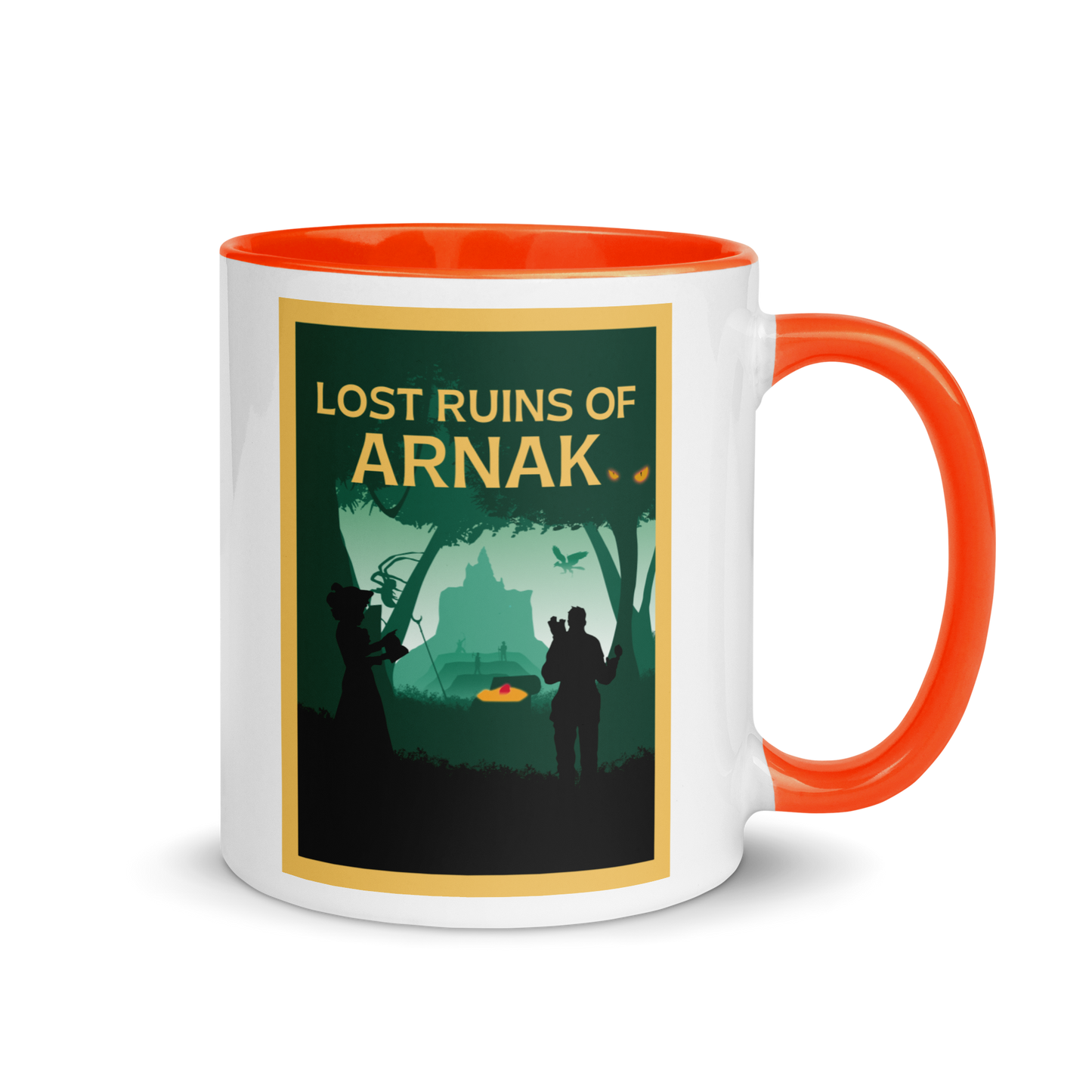 Lost Ruins of Arnak Temple Minimalist Board Game Mug