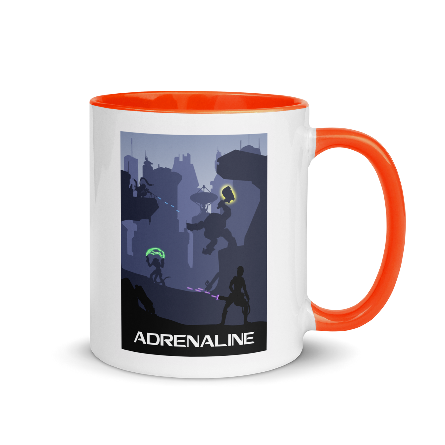 Adrenaline Minimalist Board Game Mug