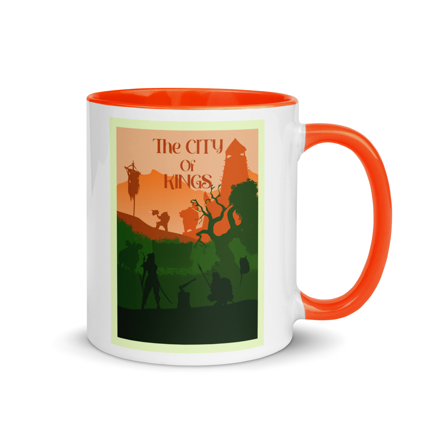The City of Kings Minimalist Board Game Mug