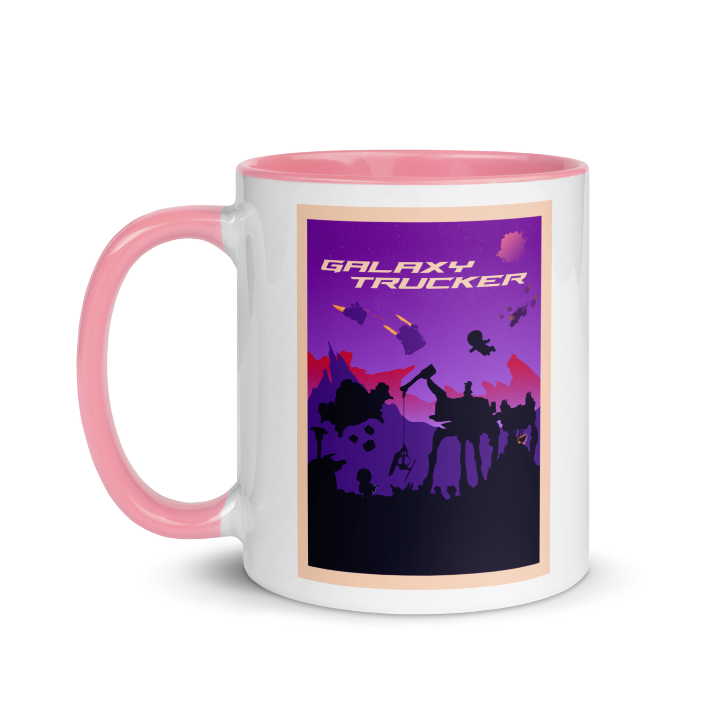 Galaxy Trucker (Twilight) Minimalist Board Game Mug