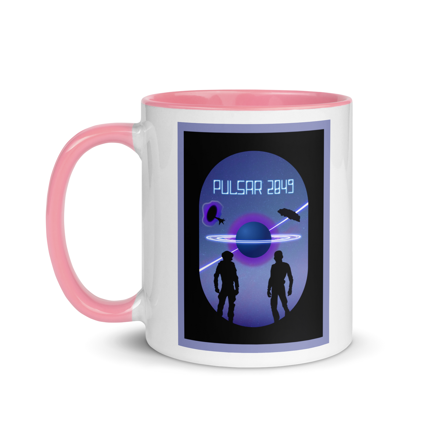 Pulsar 2849 Minimalist Board Game Mug