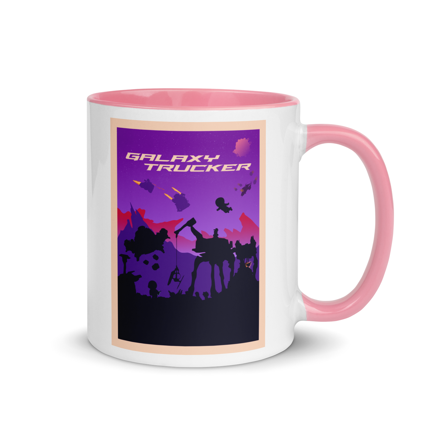 Galaxy Trucker (Twilight) Minimalist Board Game Mug